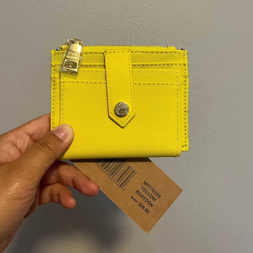 Steve Madden Yellow BHAYDEN Wallet